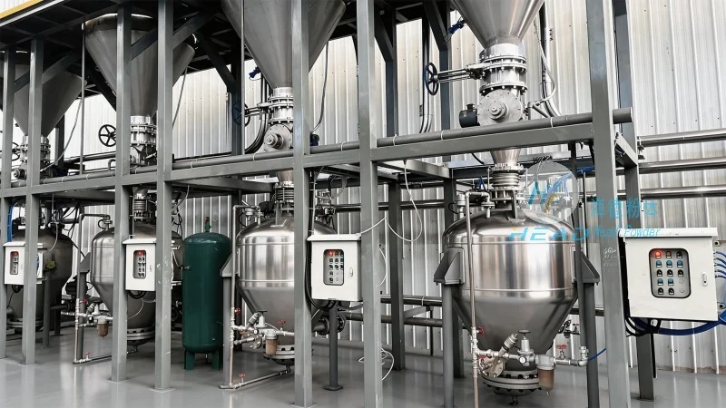 Fallstudie zur Dichtephasepneumatischen Transportung von Titandioxid für ein neues Materialunternehmen in Zhuhai, Guangdong