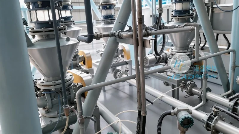 Fallstudie zur Dichtephase-pneumatischen Transportung von Glaswollepulver für ein Wärmeisolierungsunternehmen in Langfang, Hebei