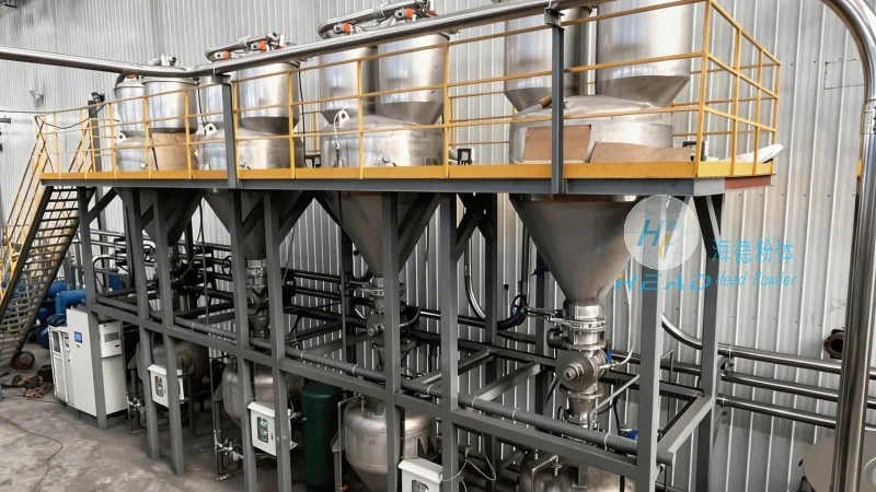 Fallstudie zum Projekt der dichten Phasenpneumatischebeförderung von pharmazeutischen Pellets in einem pharmazeutischen Unternehmen in Taizhou, Zhejiang