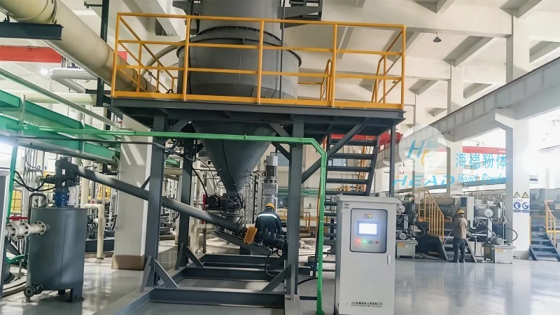 Fallstudie eines Projekts zur Vakuum-pneumatischen Transportverfahren von Plastikpulver für ein Haushaltsgeräteunternehmen in Zhongshan, Guangdong