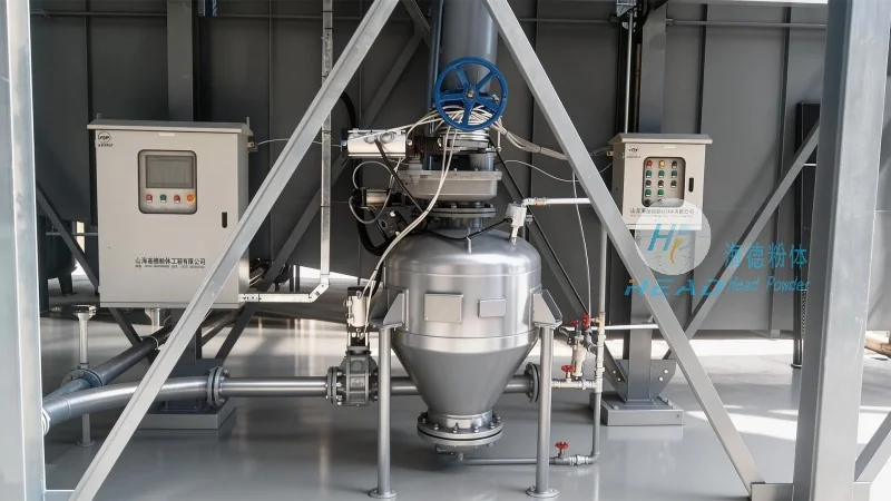 Lösung des pneumatischen Transports von Chilipulver