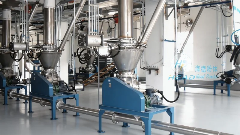 Fallstudie eines dichten Phasenpneumatischen Transportsprojekts für Resinpellets bei einer Chemiegesellschaft in Dalian, Liaoning