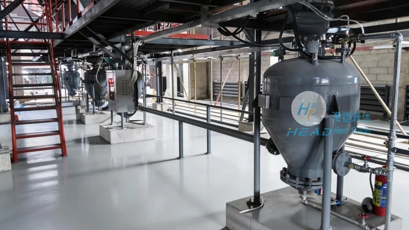Projektbeispiel für die Vakuum-pneumatische Beförderung von Zuckerstaub für ein Lebensmittelunternehmen in Xuchang, Henan