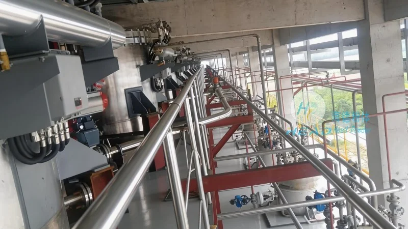 Fallstudie zum Vakuum-pneumatischen Transportsystem für Plastikpellets bei einer Plastikfirma in Changzhou, Jiangsu