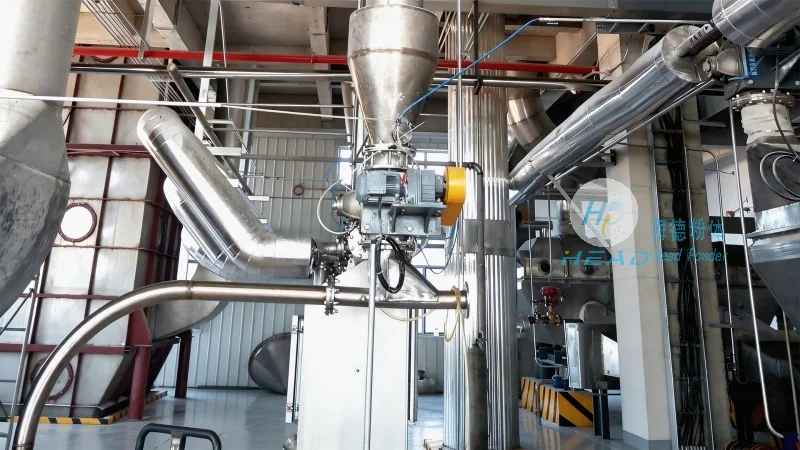 Projektbeispiel für den dichten Phasenpneumatischen Transport von Siliziumdust für ein neues Materialunternehmen in Jinhua, Zhejiang