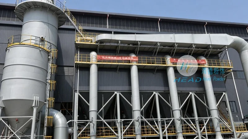 Fallstudie zum Nitratkreislaufpneumatischen Transportprojekt für die positive und negative Elektrodenpulver von Ni-MH-Batterien in einer Batteriegesellschaft in Xinxiang, Henan