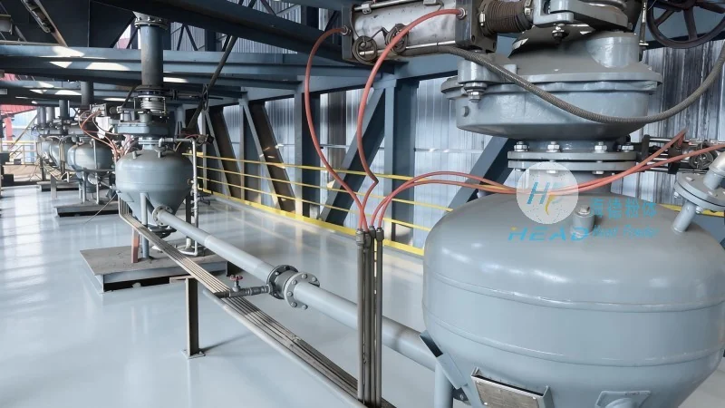 Fallstudie zur Dichtephase-pneumatischen Transportung von Siliziumcarbid für ein Keramikunternehmen in Xianyang, Shaanxi