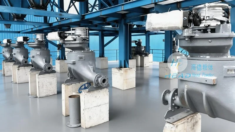 Fallstudie zum dichten Phasenpneumatischen Transport von Aluminiumdust für eine chemische Unternehmen in Jiangmen, Guangdong