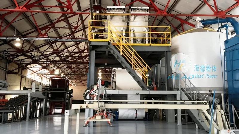 Fallstudie zur Dichtephase-pneumatischen Transportung von schwerem Kalziumcarbonat für ein Stahlunternehmen in Linfen, Shanxi