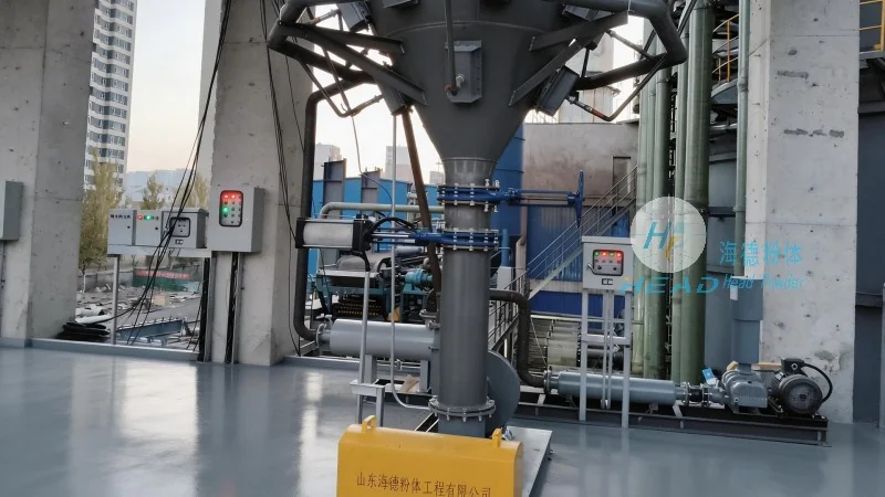 Fallstudie zum Nitronetz- pneumatischen Transportprojekt für die Wiederverwertung von Lithium-Batteriepulver bei einem Automobilunternehmen in Xiangyang, Hubei