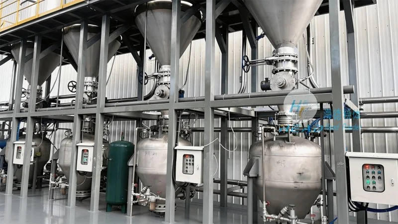 Prinzip und Arbeitsszenarienigenschaften des hybriden Druck- und Unterdrucksystems für Pulvertransport