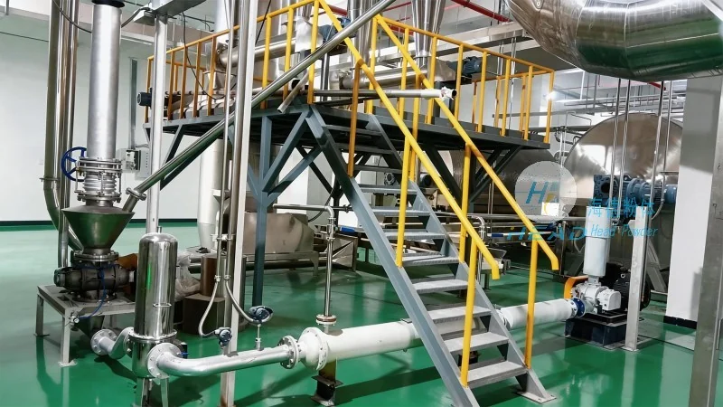 Ein Projektbeispiel für die pneumatische Transportung von Stickstoffkreislauf für Aerogel-Pulver aus einem neuen Materialunternehmen in Langfang, Hebei