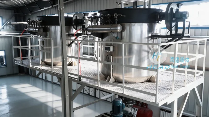Fallstudie zur Dichtephase-pneumatischen Transportung von Nickelmineralpulver in einer Metallurgieunternehmung in Jinchang, Gansu
