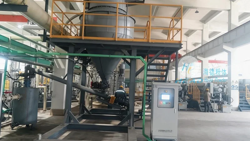 Fallstudie zur Dichtephasepneumatischen Transportung von Titandioxid für ein neues Materialunternehmen in Zhuhai, Guangdong