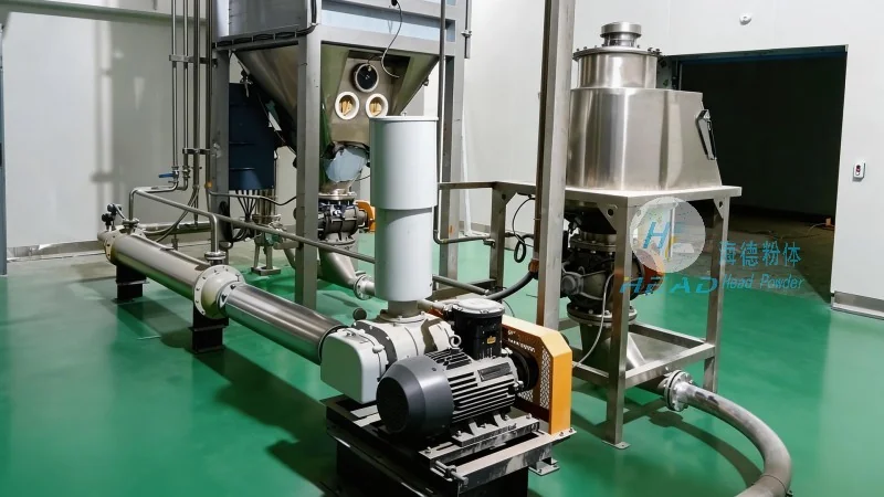 Fallstudie zum Projekt der negativen Druckpneumatische Beförderung von Kohlenstoffschwarz in einer Gummifirma in Cangzhou, Hebei