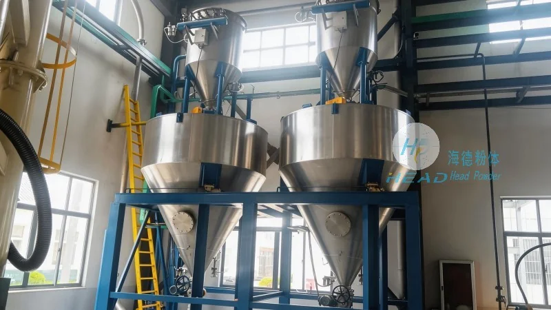 Fallstudie: Projekt der negativen Druckpneumatische Beförderung von Gipspulver für ein Baustoffunternehmen in Jingzhou, Hubei