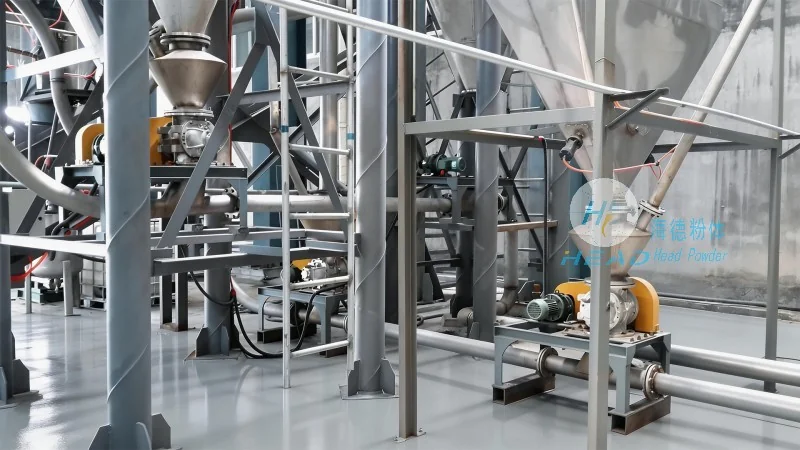 Fallstudie zur Dichtephase-pneumatischen Transportung von Glasperlen für ein neues Materialunternehmen in Xiangtan, Hunan