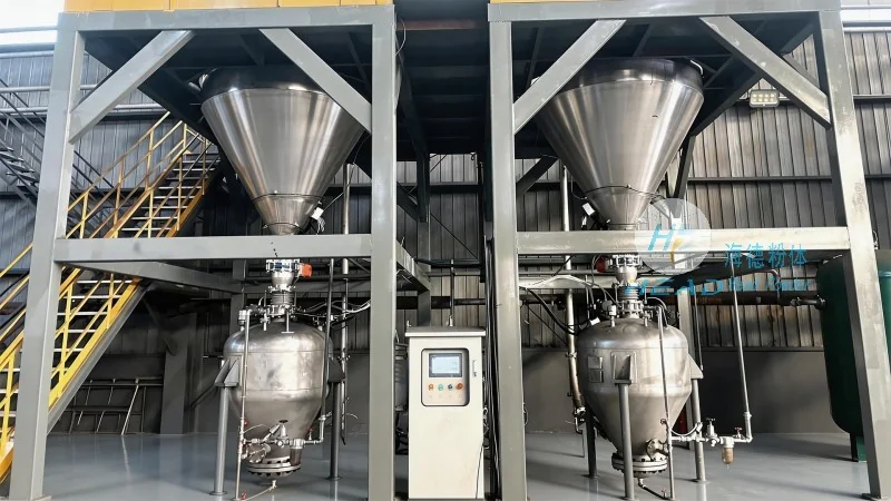 Fallstudie zur Dichtephase-pneumatischen Transportung von Nickelmineralpulver in einer Metallurgieunternehmung in Jinchang, Gansu
